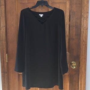 Adorable Simple Black Dress